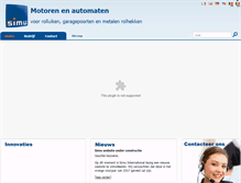 Tablet Screenshot of be2.simu.fr